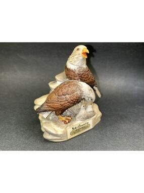 Vtg Ski Country 1976 Eagle Family EMPTY 2 oz The Birth of Freedom Decanter *CHIP